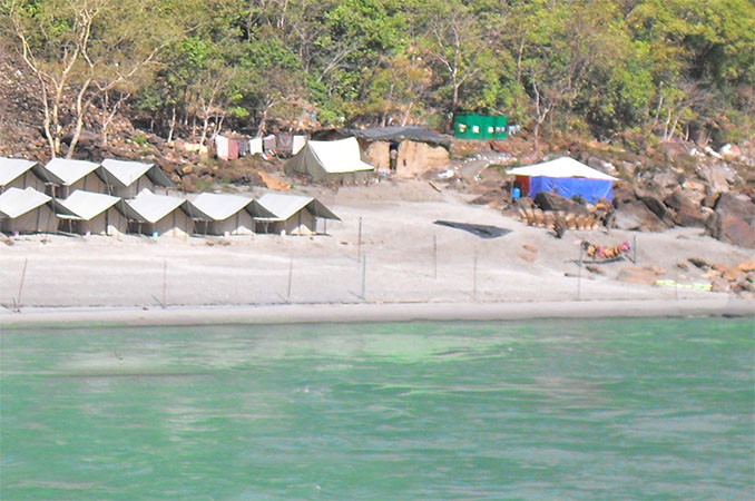 beach camping rishikesh, shivpuri beach camping rishikesh